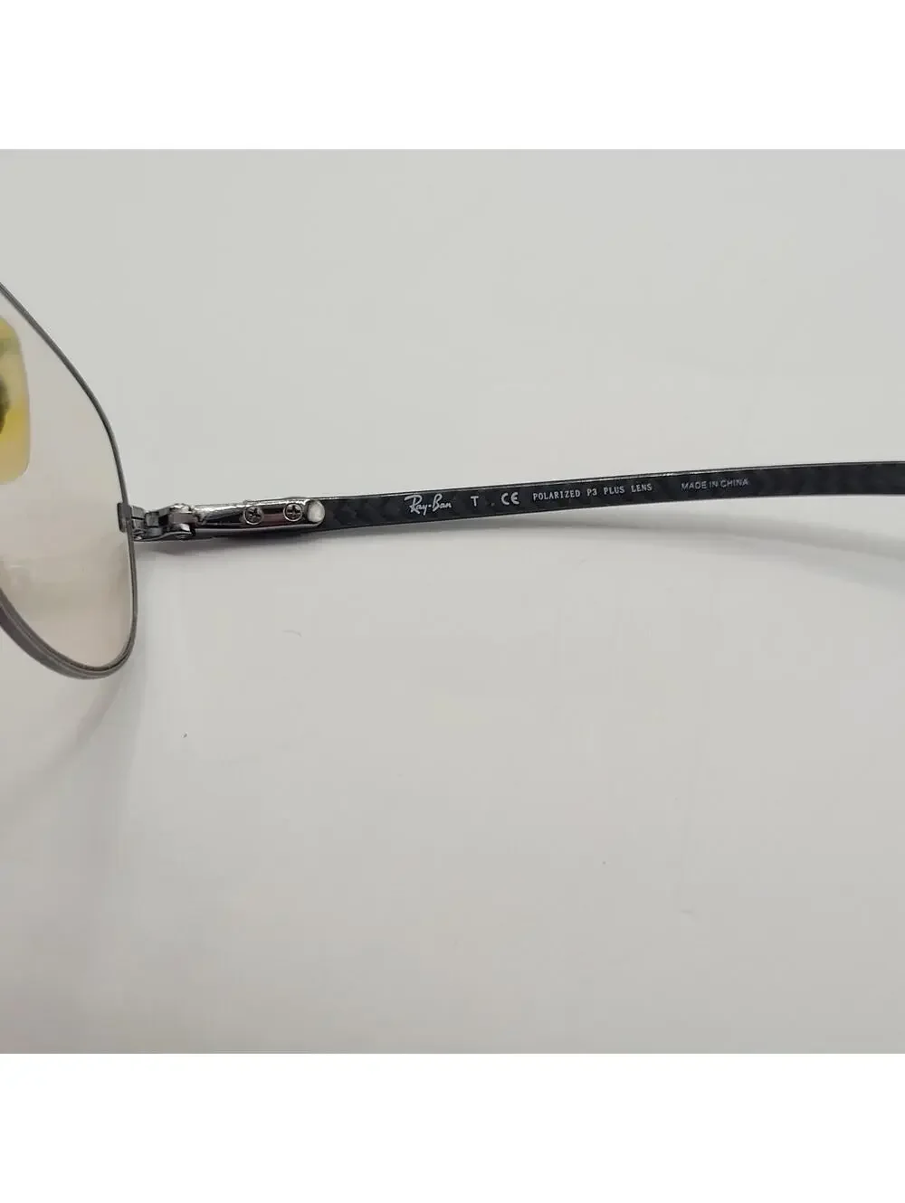 RAY BAN Sunglasses RB8301 Gunmetal Carbon Fiber Cockpit 56-14 FRAME ONLY